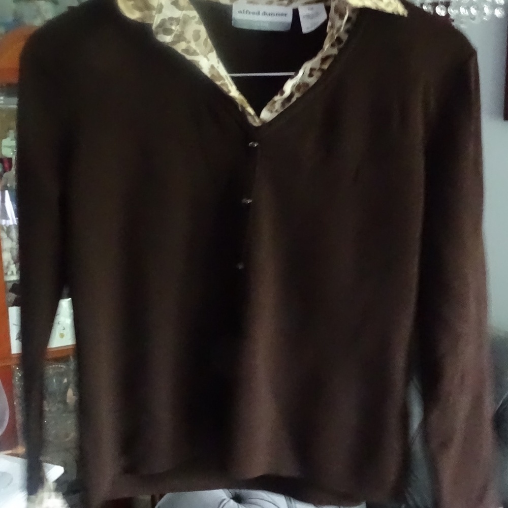 ALFRED DUNNER PETITE SWEATER